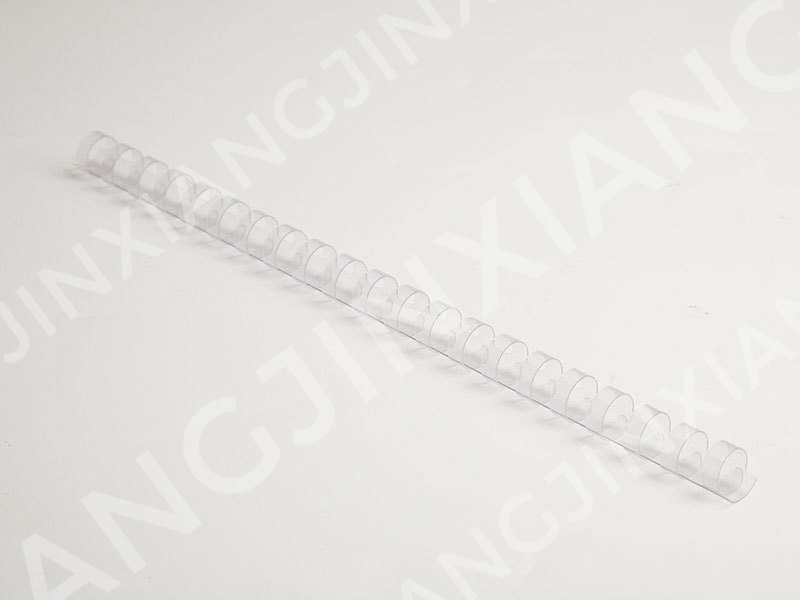 How does the durability of PVC binding rings impact their longevity in professional settings?